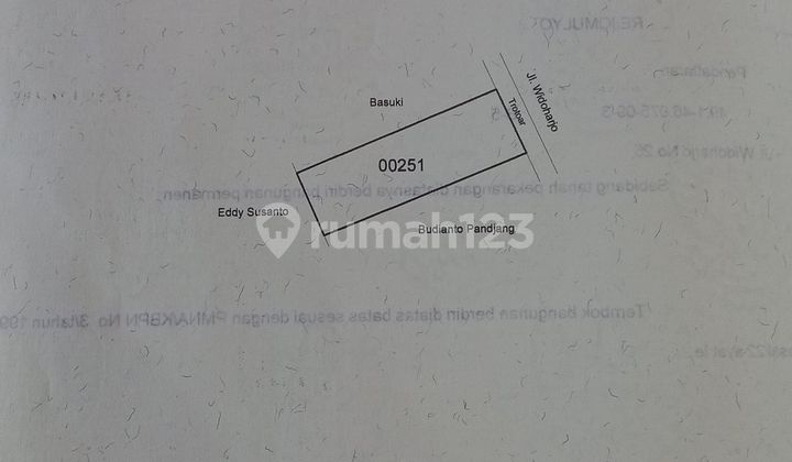 Dijual tanah kavling di kawasan strategisdi Semarang kota. Dekat dengan kota lama. Cocok untuk usaha 2