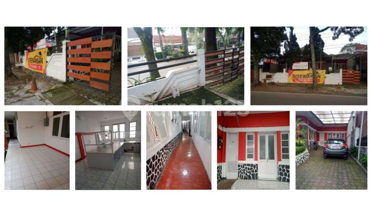For rent, commercial space on main road Riau, Bandung, Bengawan Cihapit, suitable for all types of businesses, central city Bandung.