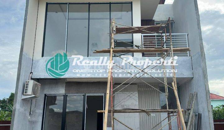 Dijual Rumah 2 Lantai Modern Minimalis Dekat Gerbang Tol Jatiwarna Pondok Melati Bekasi Tersedia 1 Ready 12 Indent Nyaman Aman 1