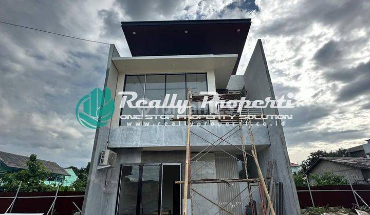 Dijual Rumah 2 Lantai Modern Minimalis Dekat Gerbang Tol Jatiwarna Pondok Melati Bekasi Tersedia 1 Ready 12 Indent Nyaman Aman 2