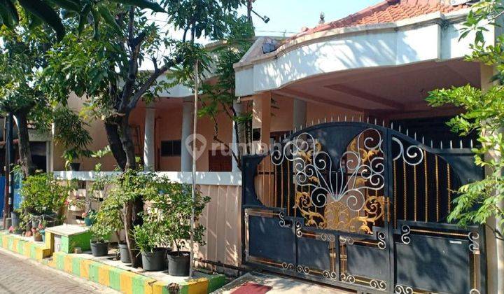 tampak depan rumah bagus murah rungkut barata