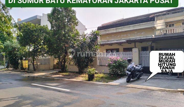 Tanah D Kemayoran, Jakarta Pusat HGB 517 m² Bonus Rumah Lyk Huni 1