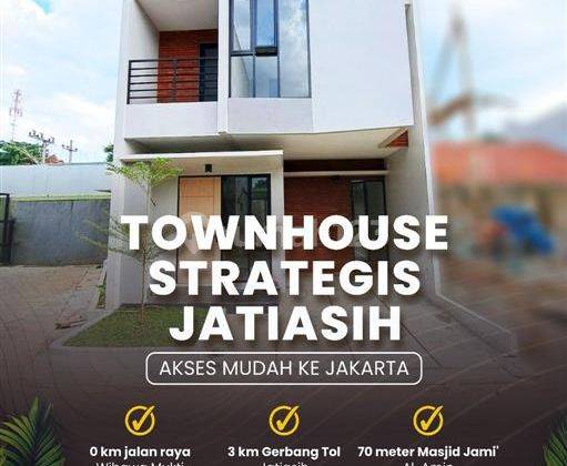 Rumah 2 Lantai Bagus SHM Murahstrategis Gmadani Jati Asih, Bekasi 1