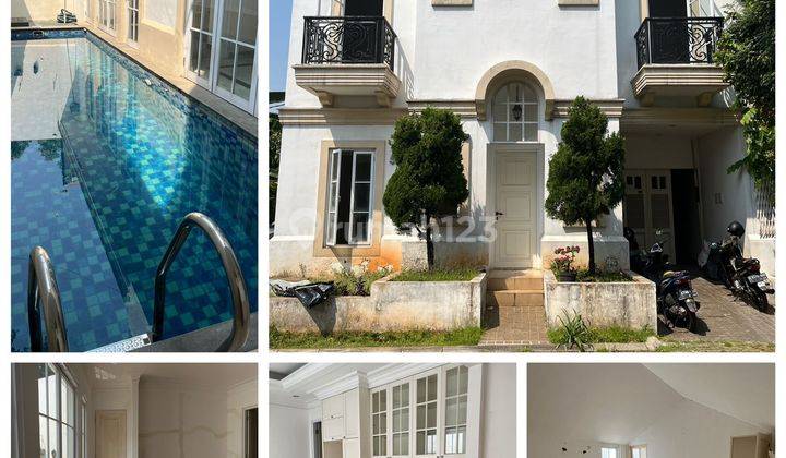 Rumah 3 Tingkat, S.pool, 4 Kt + 4 Kmd, Cipete ( L ) 2