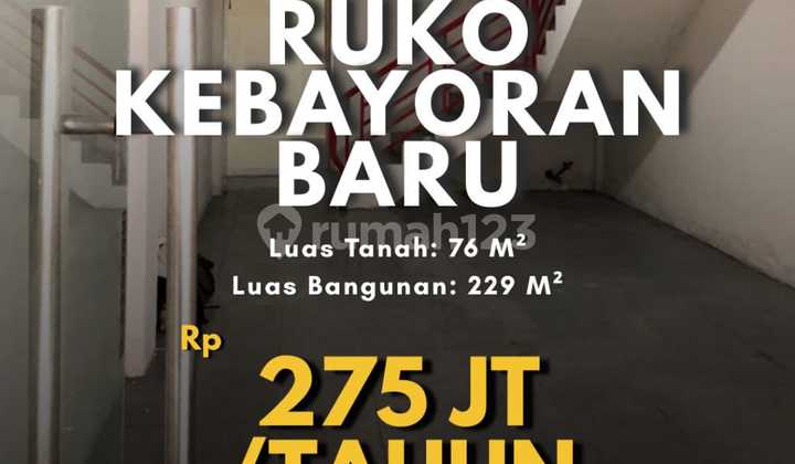 3-Story Shophouse, Mayestik, Kebayoran 3-Story Shophouse, Mayestik, Kebayoran