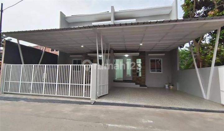 Dijual MURAH Rumah BARU 2 lantai halaman belakang LUAS dkt Green park Tol JATIWARNA Kota Bekasi, 2