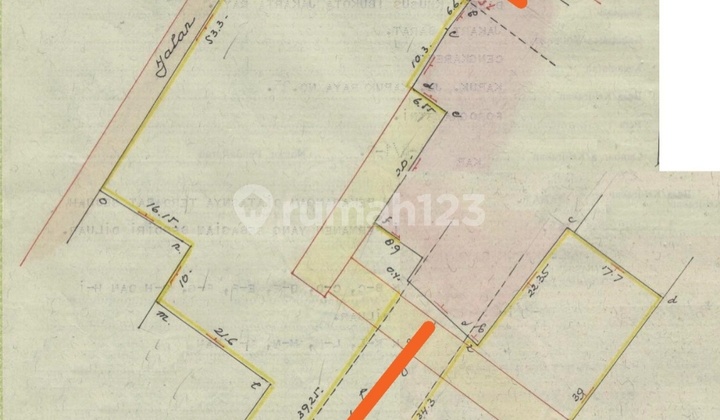 Di Jual Tanah Komersial Kapuk Raya, Jakarta Barat.