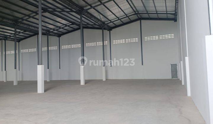 Gudang Disewakan 350 m Baru SHM 2