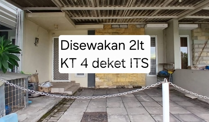 Rent Keputih KT4 Near ITS Hang Tuah