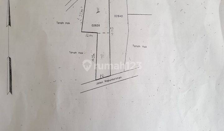 Dijual Tanah Jalan Kolonel Sugiono - Waru Sidoarjo  1