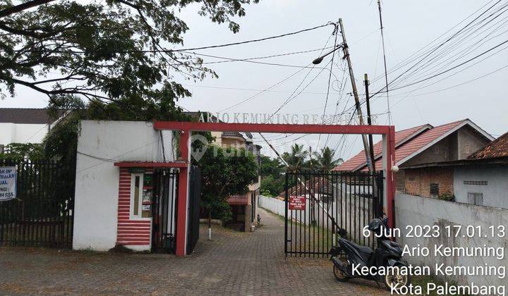 DIJUAL SEBIDANG TANAH KOSONG LUAS 102m² DI PERUM. ARIO KEMUNING RESIDENCE 2