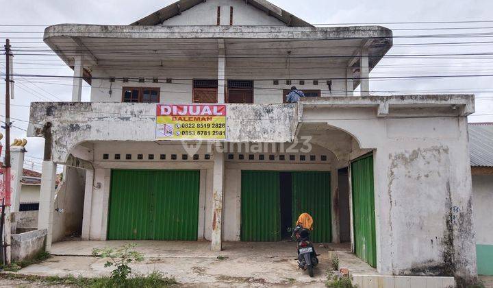 TURUN HARGA DIJUAL 2 UNIT RUANG USAHA 2 LANTAI DI JLN. PENDAWA PALEMBANG 1