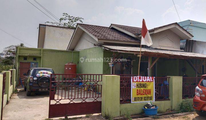 TURUN HARGA DIJUAL CEPAT 1 Rumah Cepat 1 Unit Rumah Siap Huni di Komp.Amanah Residence Palembang  1