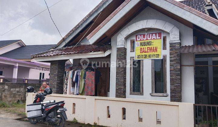 TURUN HARGA DIJUAL 1 RUMAH 2 LANTAI SIAP HUNI DI JALAN KANCIL PUTIH PALEMBANG 1