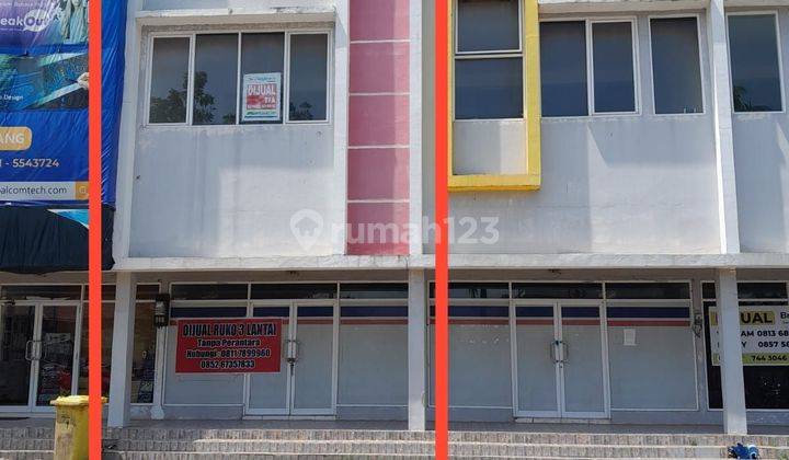 DIJUAL 1 UNIT RUKO 3 LANTAI DI OBC OPI MALL (SEBELAH PALCOMTECH) PALEMBANG 1