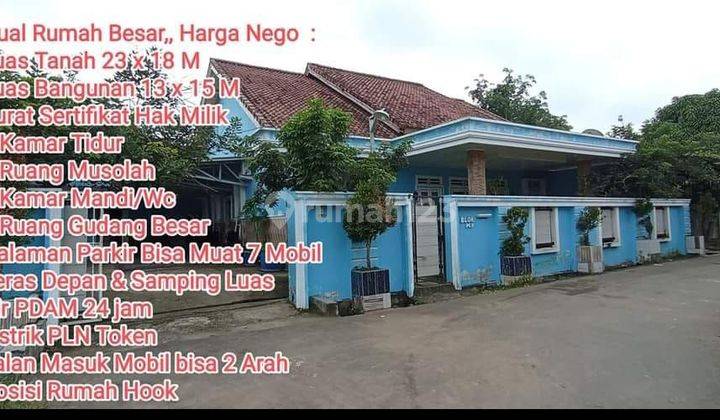 TURUN HARGA DIJUAL CEPAT 1 UNIT RUMAH SIAP HUNI DI KOMP. GRIYA METEOR INDAH BLOK W.9 GANDUS PALEMBANG 1