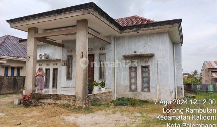 Turun Harga Dijual Cepat 1 Unit Rumah Siap Huni Di Jln. Tlg Gading/Gading Xi Kalidoni Palembang 1