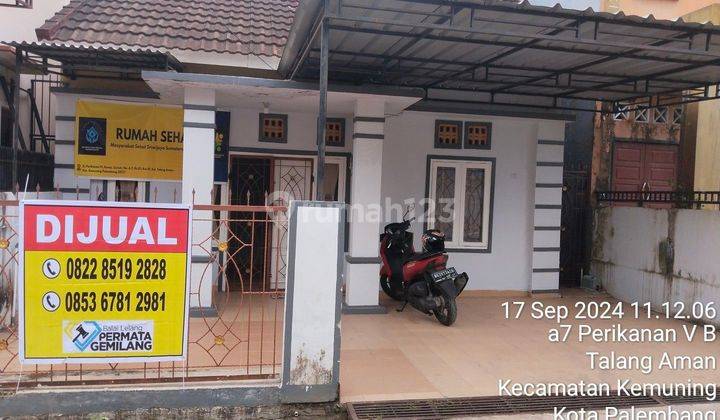 Dijual 1 Unit Rumah Siap Huni Di Komp. Zuriha Blok A7 Kec. Kemuning Palembang 1