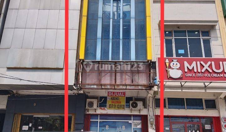 Dijual Melalui Lelang 1 Unit Ruko 3½ Lantai Siap Huni Di Jln. Jend. Sudirman Palembang 1