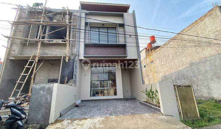 Rumah Cantik 2 Lantai di Cibiru Lt 78 Hanya 600 Jutaan On Progress Menuju Siap Huni 1