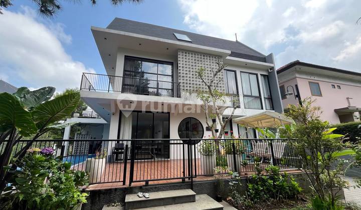 Rumah Villa Mewah Cantik di Sersan Bajuri Lembang Bandung LB 350 Harga 4,4 Milyar