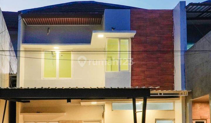 Rumah Minimalis SHM Dekat Cibubur Plaza 2 Lantai Bebas Banjir J32609 1