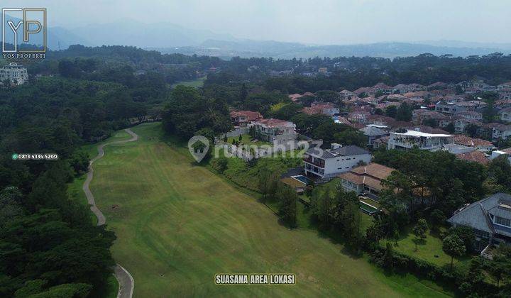 Kavling Sertifikat View Lapangan Golf || Luas 1.227 Meter || Harga 7 Juta/meter || Cluster Mediterania 1 Sentul City 2