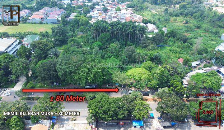 Lahan Komersial Di Jalan Pajajaran BOGOR || Luas 5.063 m² || 80 Milyar || Kota Bogor || Jawa Barat 2