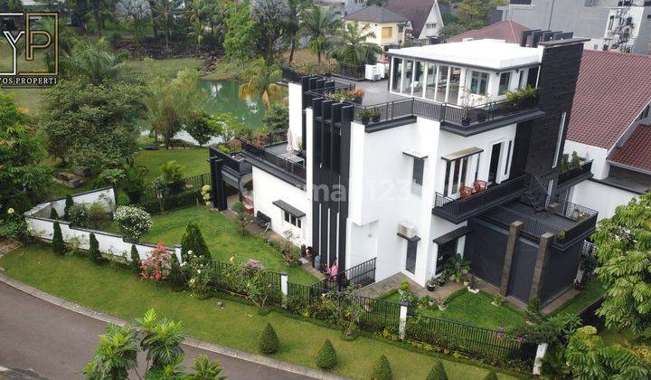 Rumah Mewah Exlusive Posisi Hook Dengan 3 Arah Mata Angin dan Suasana Danau || Cluster Parahyangan Golf Sentul City 1