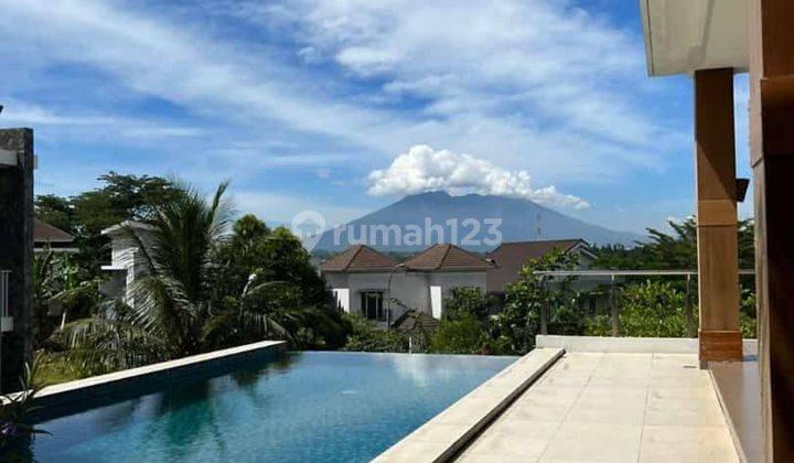 Rumah Villa Dengan Infinity Pool View Gunung Salak || Rumah Sentul City 2