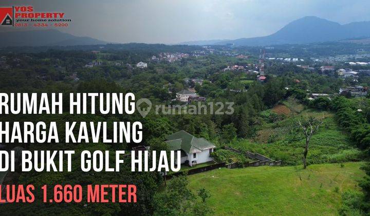 Rumah Murah Hitung Tanah Di Bukit Golf Hijau Sentul City || View Gununv 1