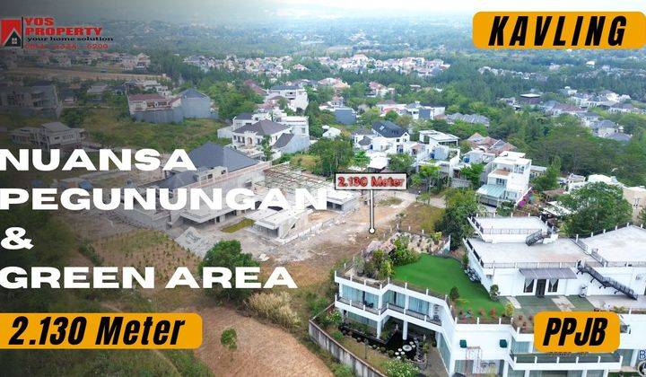 Kavling Exclusive Di Sierramadre Sentul City || Luas 2.130 Meter || View Gunung Salak 1