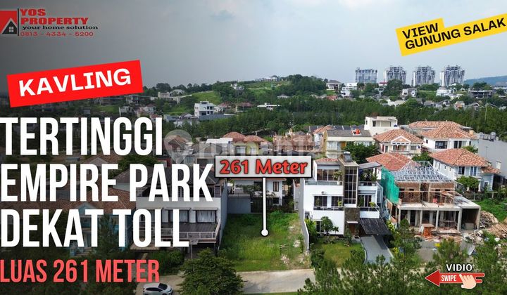 Kavling Empire Park View Gunung Salak || 7 Juta || Luas 261 || Hadap Selatan || Dekat Pintu TOLL || Kavling Sentul City Kavling Empire Park View Gunung Salak || 7 Juta || Luas 261 || Hadap Selatan || Dekat Pintu TOLL || Kavling Sentul City