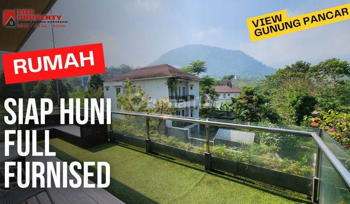 Rumah Full Furnised Dekat Sungai View Gunung || 7,9 Milyar || Hook Kuldesak || Santorini || Rumah Sentul City 1