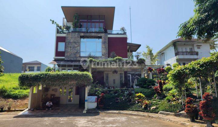 Rumah Full Furnised Dekat Sungai View Gunung || Posisi Hook Kuldesak || 7,9 Milyar || Santorini Hill || Rumah Sentul City 2