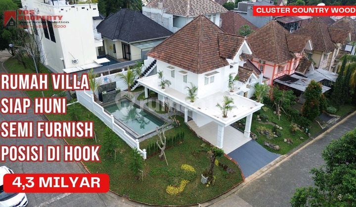 Rumah Villa Semi Furnish Posisi Hook || 4,3 Milyar || Dekat Aeon Mall Sentul City Rumah Villa Semi Furnish Posisi Hook || 4,3 Milyar || Dekat Aeon Mall Sentul City