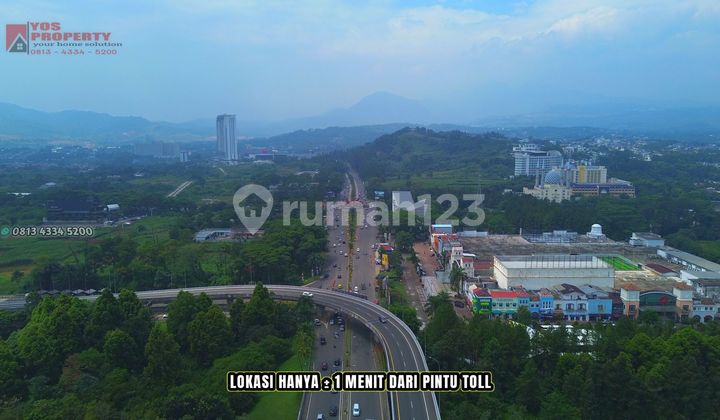 Kavling Cbd Sentul City || Posisi Hook Lokasi Jalan Utama || Luas 3.500 Meter