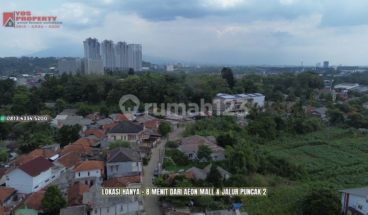 Tanah Strategis Dekat Aeon Mall Sentul City || Akses Jalan Puncak 2 