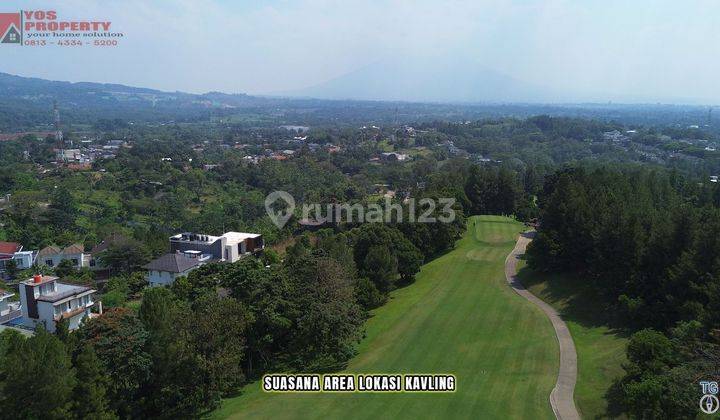 Kavling Murah Dengan View 3 Gunung Di Cluster Imperial Golf Luas 600 Meterr, Harga 4,5 Jta/meter 2