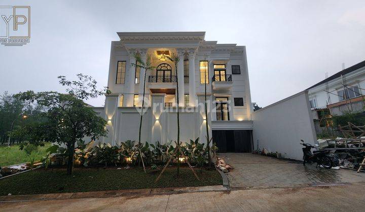 Rumah Mewah Sultan Sentul Bergaya Mediterania Klasiik Dengan Akses Lift Di Cluster Sierramadre Sentul City || 12,5 Milyar || Dekat Aeon Mall 2