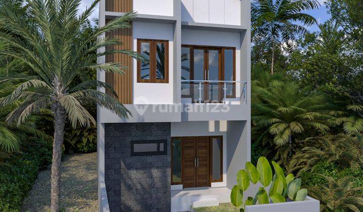 2 Floor Modern Minimalist House in North Denpasar 1