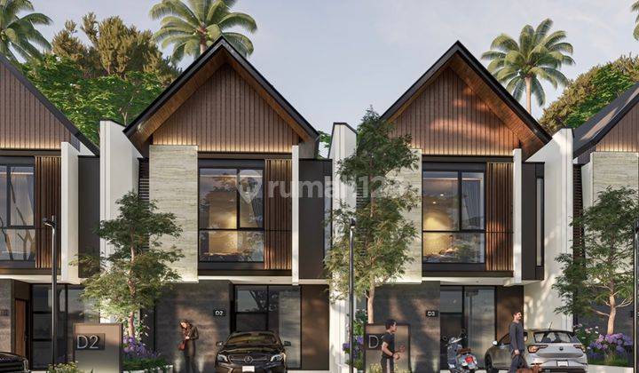 MODERN HOUSE CLUSTER ELITE ONE GATE SYSTEM SANUR NEAR KUTA 1