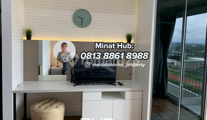 Jual Apartemen Studio Casa De Parco Furnished Lantai Belasan 2
