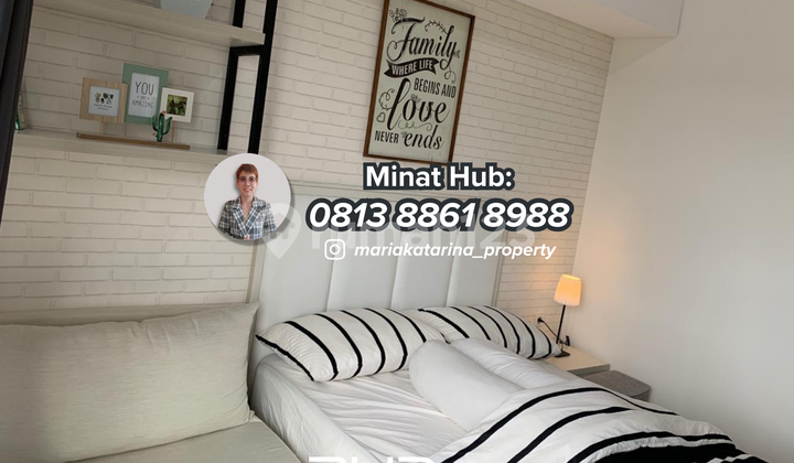 Jual Apartemen Studio Casa De Parco Furnished Lantai Belasan 1