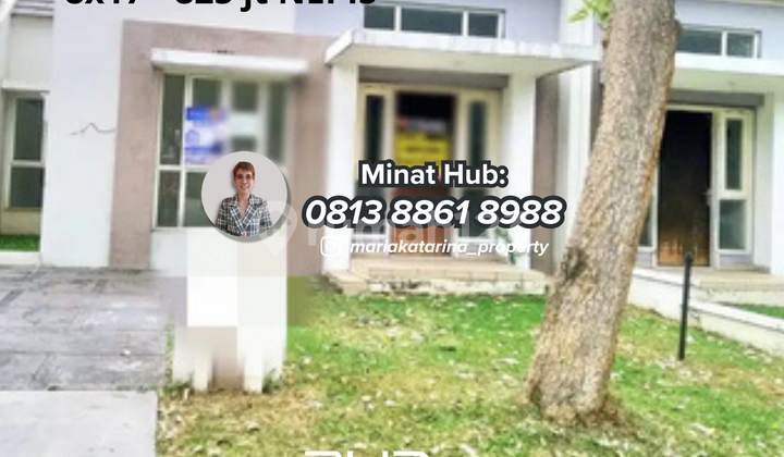 dhana 8x17 dijual murah hoek suvarna sutera lavon tangerang pasar kemis 1