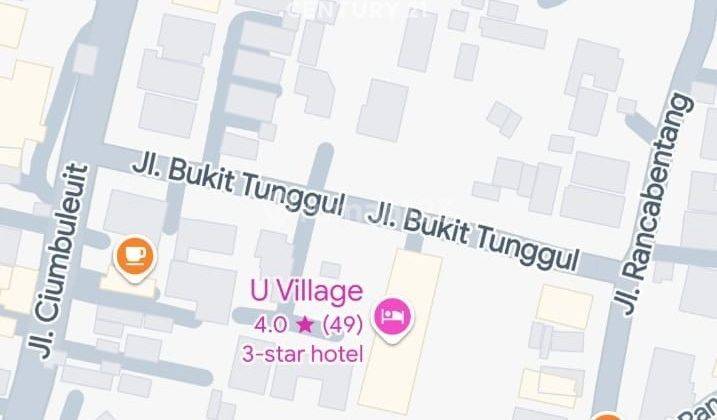 Tanah Strategis Luas 1660 SHM Di Sayap Ciumbuleuit Kota Bandung 2