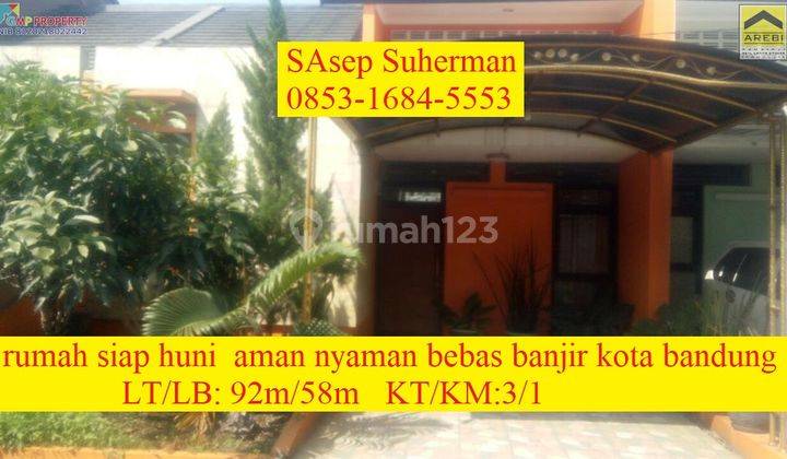 Rumah Siap Huni Menawan Aman Nyaman Bebas Banjir Kota Bandung 1