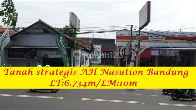 Jual Murah Tanah Lokasi Strategis Pinggir di Jalan A.h.nasution  1