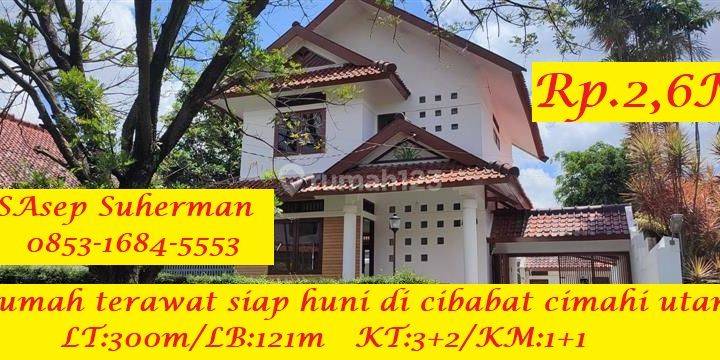 Dijual Murah Rumah Terawat Siap Huni di Cibabat Cimahi Utara 1