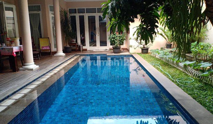 Rumah Swimming Pool Mewah Prapanca Kebayoran Baru Jakarta Selatan 2